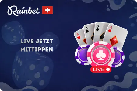 Rainbet Casino Live Wetten Echtzeit Schweiz