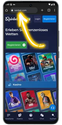 Rainbet Casino Offizielle Website Schweizer Spieler